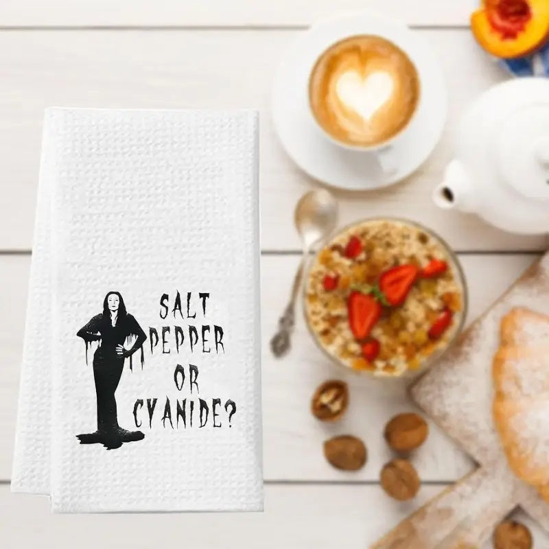 Halloween Horror Movie Kitchen Towel,