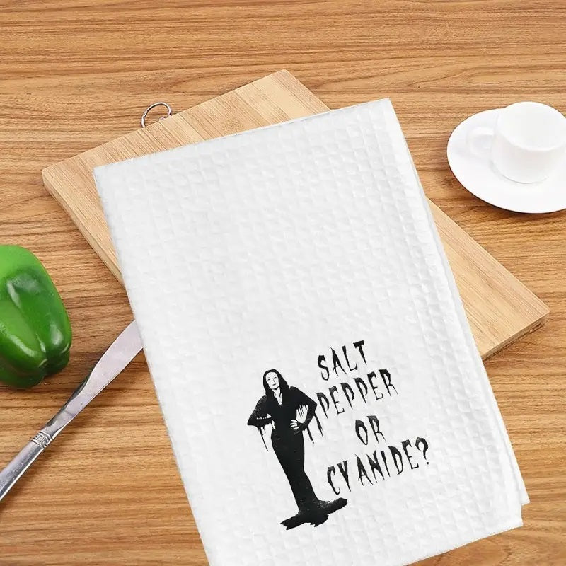 Halloween Horror Movie Kitchen Towel,