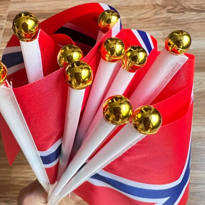 Norway Handheld Flag