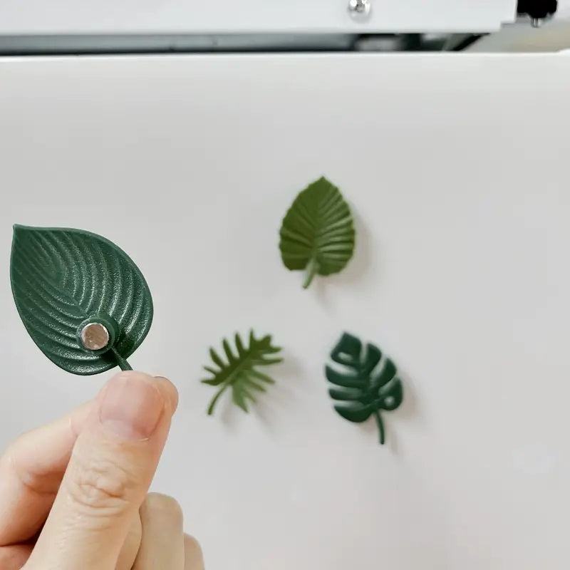 4pcs Tropical Leaf Magnets