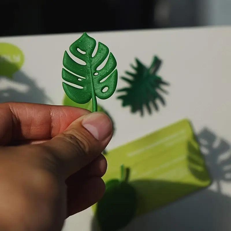4pcs Tropical Leaf Magnets