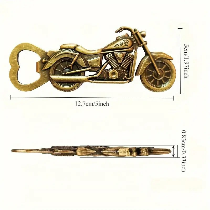 Vintage Motorcycle Bottle Opener