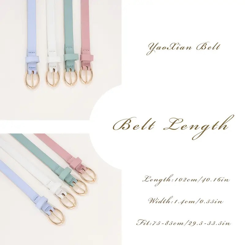 Slim Belt in various Colours