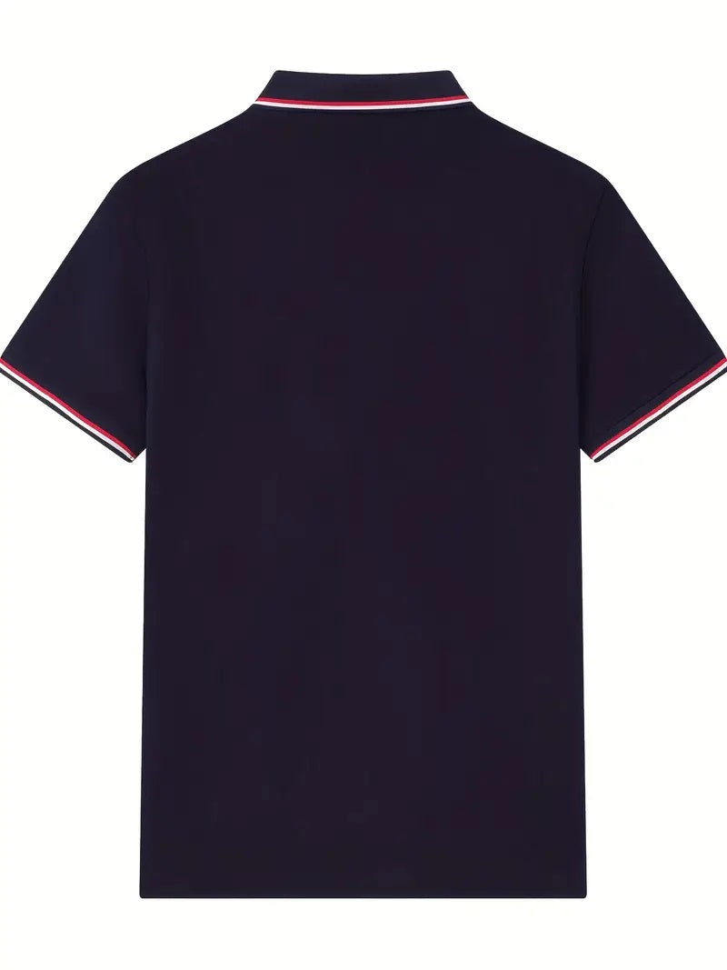 Men’s Stylish Blue Polo Shirt