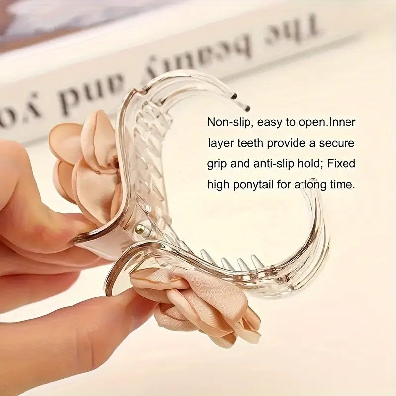 Elegant Rose Hair Clip