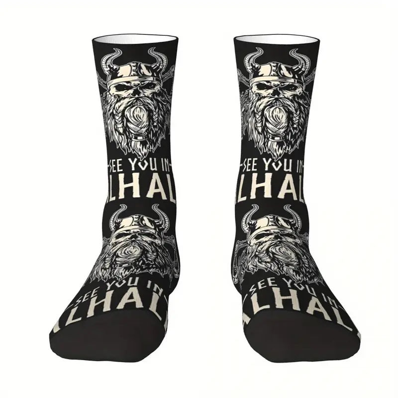 Vikings Meet Socks in Valhalla