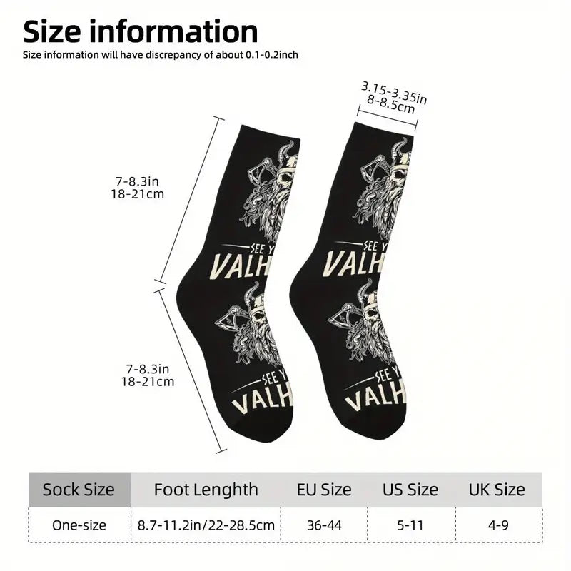 Vikings Meet Socks in Valhalla