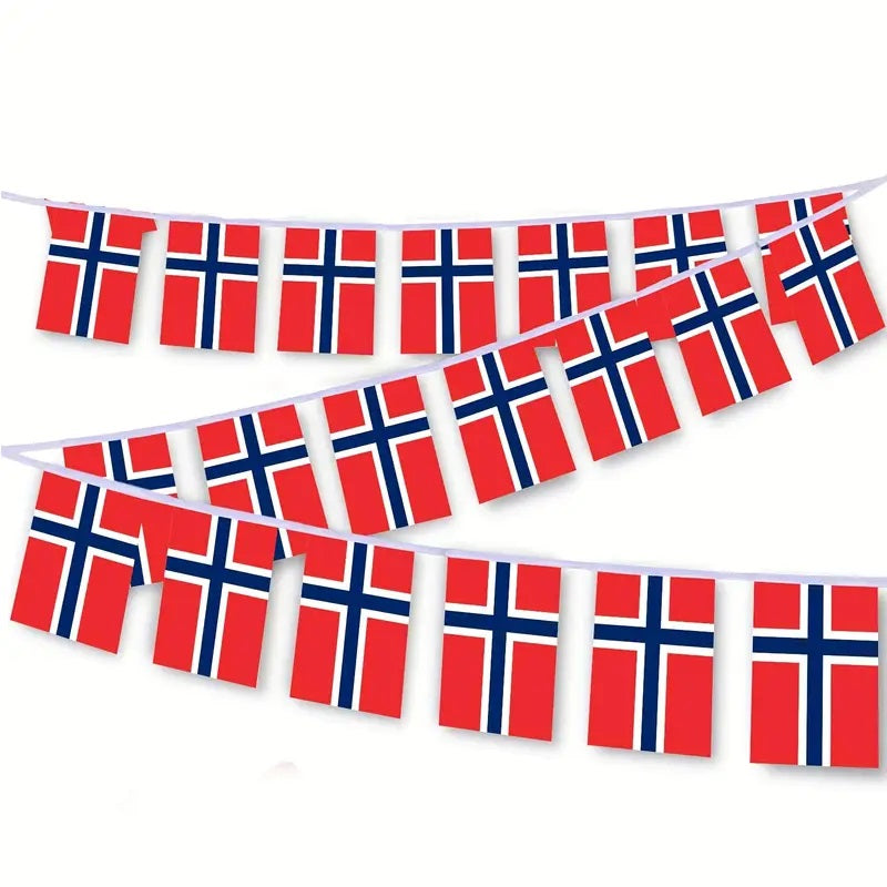 Norway Flag String Banners