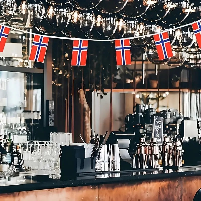 Norway Flag String Banners
