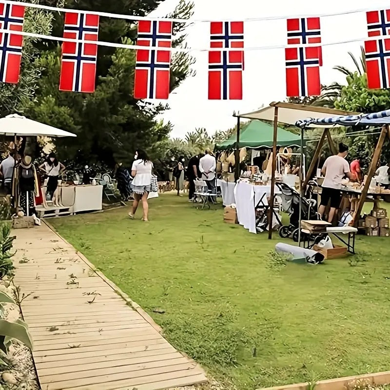 Norway Flag String Banners