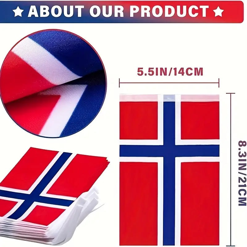 Norway Flag String Banners