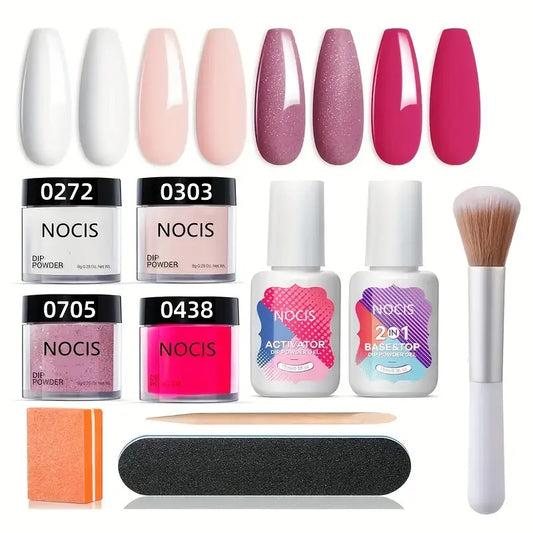 Baby Girl Dip Powder Nail Kit Starter Pack.
