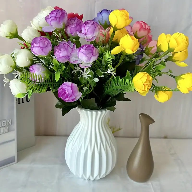 Chic Nordic-Inspired White Vase