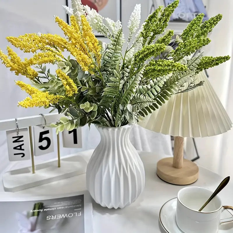 Chic Nordic-Inspired White Vase