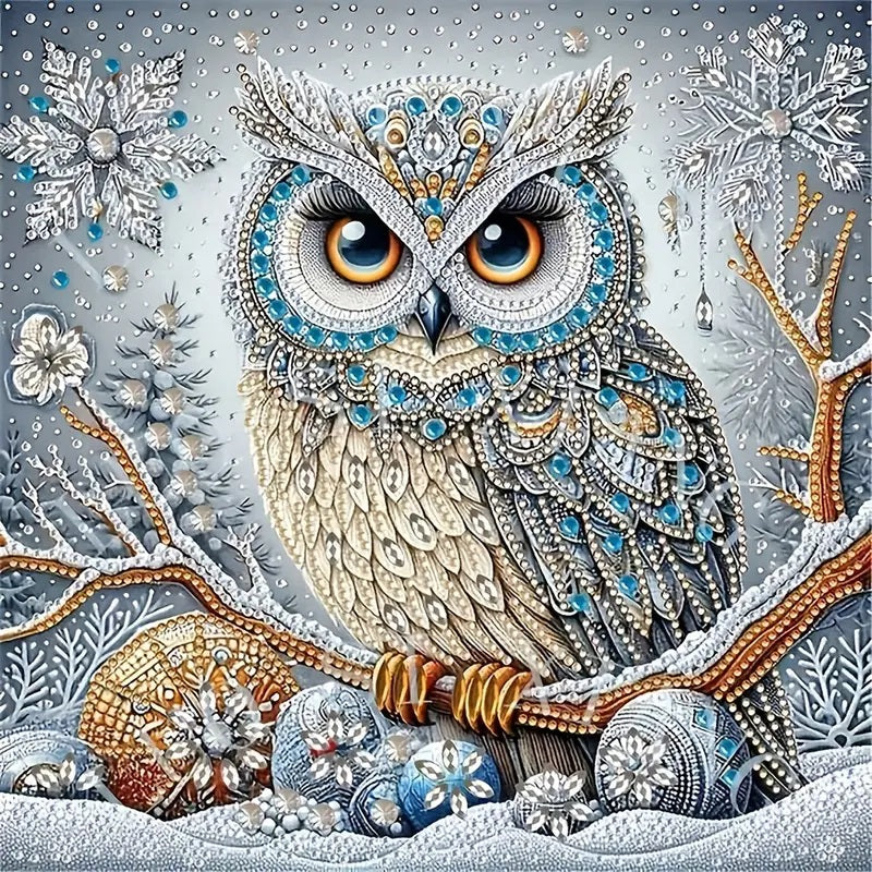 Stunning Owl Diamond Painting