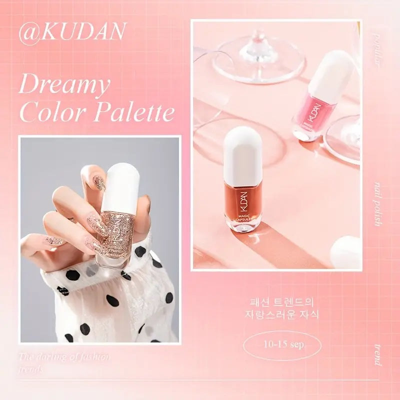 KUDAN’s Water-Based Nail Polish Pink