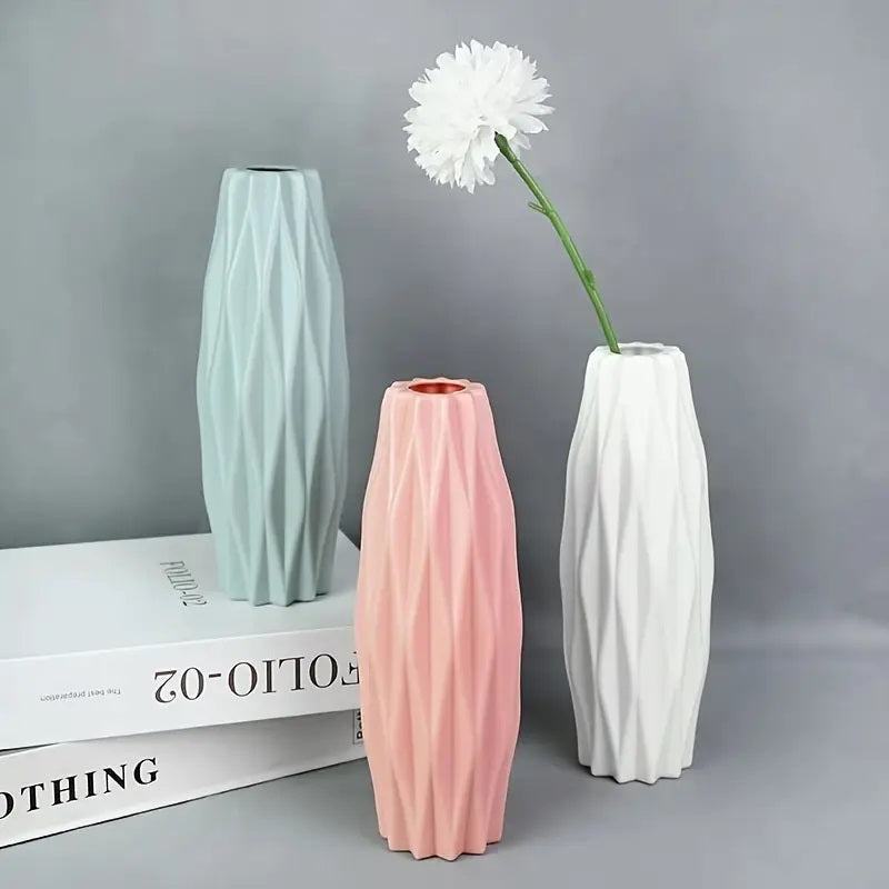 Holdbar Plastblomster-Vase