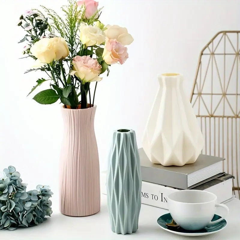 Holdbar Plastblomster-Vase