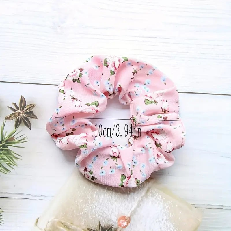 Floral Chiffon Hair tie