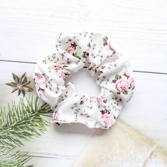 Floral Chiffon Hair Tie