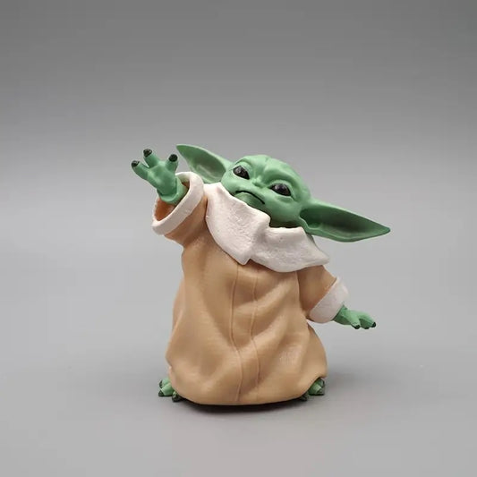 Star Wars Yoda Waving Action Figure Mini Collectible.