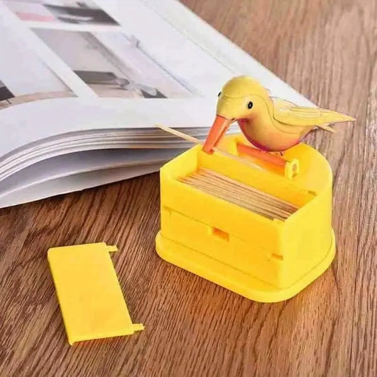 Plastic Bird Toothpick Dispenser