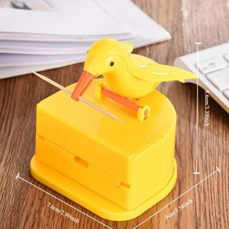 Plastic Bird Toothpick Dispenser