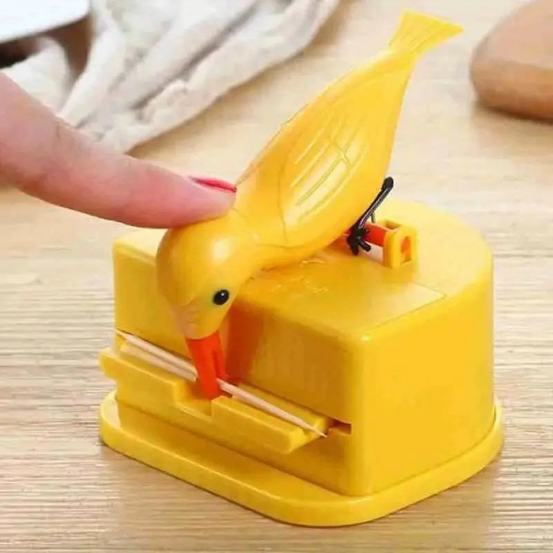 Plastic Bird Toothpick Dispenser